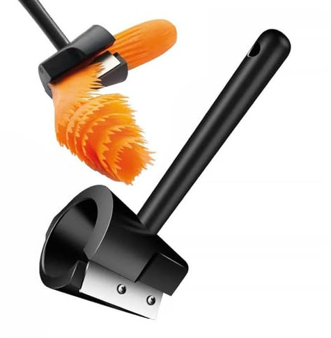 Vegetales Noodler - Spiralschneider | Küchen-Spiralschneider, Spiralschneider, Gemüselockenhersteller, Obstschnitzwerkzeuge mit Gemüselocke, mit Komfortgriff P