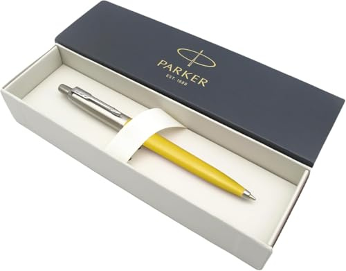 Parker Jotter Originals Ballpoint Pen | Sunshine Yellow - Blue Ink | Gift Box
