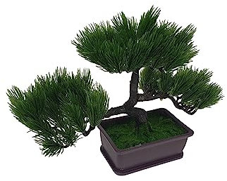 Sesua künstlicher Pinien Bonsai im Topf