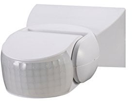 Détecteur de mouvement à infrarouge passif, IP65, angle de détection 180°