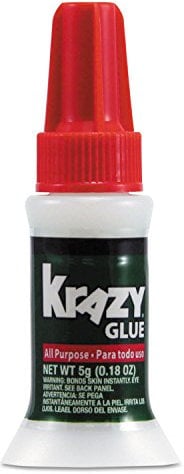 Krazy Glue KG92548R Instant Krazy Glue 0.18-Ounce All Purpose Brush