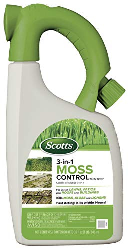 Scotts 3-in-1 Moss Control Ready-Spray, 32 fl. oz.