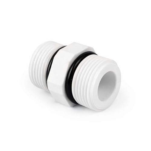 Naturewater Ersatzteil Verbinder DN20 3/4 26,16 mm aus Polypropylen für Wasserfilter Umkehrosmose Filter, Trinkwasser