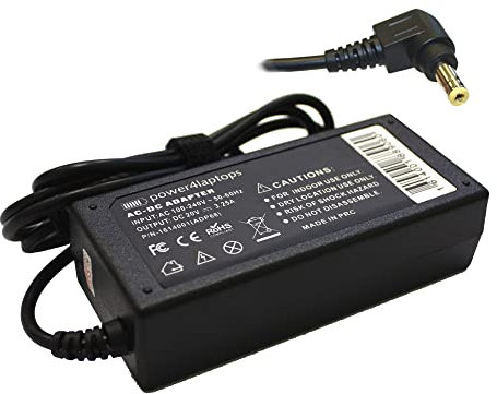 Power4Laptops AC Adapter Laptop Charger Power Supply Compatible With Fujitsu Siemens Lifebook A512
