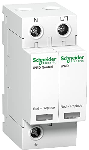 Schneider A9L40500 Surge Protection Devices, White
