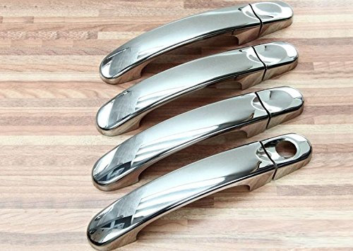 VW T5 / T6 / Touran/Caddy 4-trg Chrom Türgriffe Blenden aus Edelstahl
