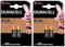 Duracell 4 Piles alcalines MN9100N pour Calculatrice d'appareil Photo ou téléavertisseur 1,5 V (Paquet de 2 x 2)