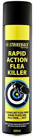 Strikeback Rapid Action Flea Killer, 600 ml