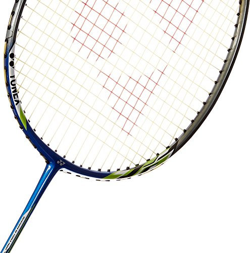 YONEX Badmintonschläger Nanoray Serie 2018 mit Full Cover Professional Graphit Carbon Schaft leicht Gewicht Wettbewerb Schläger High Tension Schnell, Geschwindigkeit, NR6000I - Blue, Pack of 1
