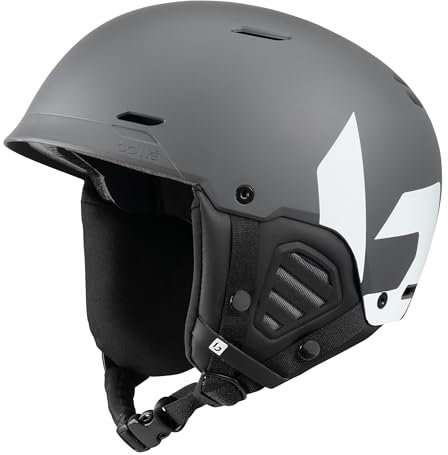 Bollé Ski Helmet MUTE - Robust ABS shell, AViD EPS protection, adjustable Click-to-Fit fit, optimized ventilation, lightweight, comfortable and compatible with competition chin guard