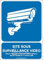 AUA SIGNALETIQUE - Panneau site sous surveillance vidéo - 300x420 mm, Aluminium Dibond 3mm