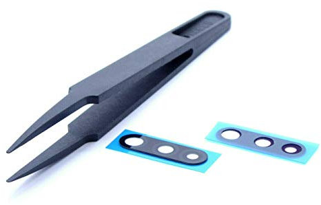 Handywest Kompatibel mit Huawei P30 Lite New Edition 2019 Kamera Glas Camera Linse Ersatz Kameraglas Abdeckung Hauptkamera Rückseite Kamera Objektiv Glas inkl Kleber und Werkzeug