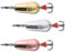 Zebco Premium Trophy Classic Spoon 1 Blinker-Angelköder-Set mit 3 Farben Angeln auf Raubfisch Spinnfisch-Angelset Angelzubehör, Gold, Silber, Kupfer, 30 g