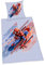 Herding Marvel Spiderman Bettwäsche-Set, Blau/Rot, Kopfkissenbezug 80 x 80 cm, Bettbezug 135 x 200 cm