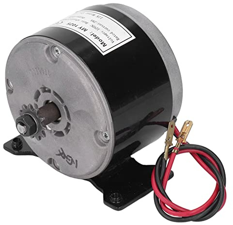 Alomejor Elektroroller Motor DC Motor Gebürstet MY1025 12 V 250 W Gebürsteter DC Hochgeschwindigkeitsmotor 2750 U/Min Aluminium DC Elektromotor