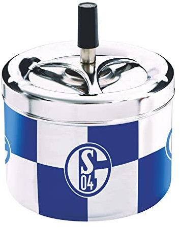 FC Schalke 04 Aschenbecher Drehaschenbecher ** Karo **