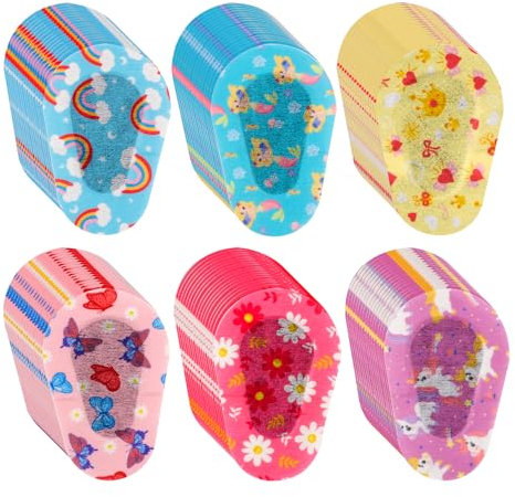 150 Pezzi di Bende per Gli Occhi, Benda Adesiva Sull'Occhio per Bambini Benda Adesiva in Cotone per Bloccare la Luce Estiva per Bambini