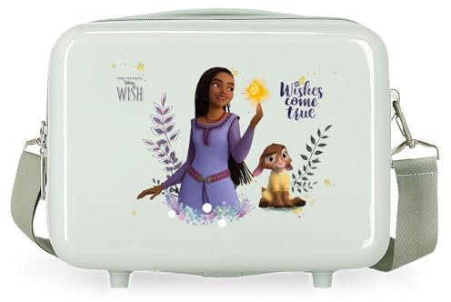 Disney Frozen & Wish Valigie e trousse per bambini, diverse dimensioni, Menta, Nude, Magic, ABS, Menta, Taglia unica, Trousse