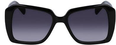Karl Lagerfeld Unisex KL6140S Sunglasses, 001 Black, 53