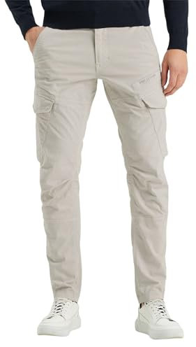 PME Legend Herren Cargohose NORDROP - Tapered Fit - Grau - Grey W29-W40 Stretch, Größe:31W / 34L, Farbe:Grey 959