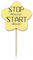 Retain Security Keep Safe Quarantäne Zahnstocher Flaggen Sternetikett Cupcake Picks