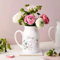 Gossby Grandma Flower Vase - Grandma Gift Idea - Ceramic Pot with Handle - Gardening Gift