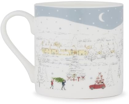 Sophie Allport Home for Christmas Scene Mug - Large (500ml)