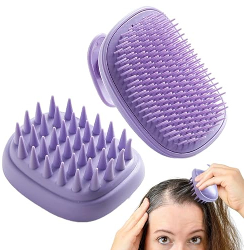 Haarreinigungsbürste – Shampoobürste für Kopfmassage aus Silikon