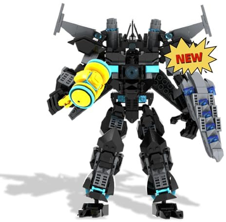 Bloques de construcción de la serie WC - Figura de acción Transforming Titan Monitor, juguete de montaje reproducible para diversión creativa, decoración de tartas, regalos creativos