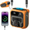 DriveNova Ventilatore da Cintura Portatile,10000mAh Ventilatore a Batteria con 5 Velocità,36H Ventilatore a Vita Portatile USB Ricaricabile con Power Bank e Torcia,Mini Ventilatore Maglietta con Clip