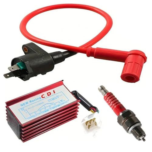 For 70CC 90CC 100CC 110CC Engine ATV Quad Buggy Pit Dirt Bike Motorcycle Ignition Coil Spark Plug AC CDI Box Ignition Switch Motorbike Ignitions