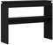 vidaXL Table Console Chêne Noir 80x30x102 cm en Bois d'ingénierie