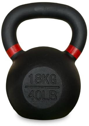 Cast Iron Kettlebell 2kg–40kg Weight Training Equipment for Home Gym Strength, Fitness, Full-Body Workouts & Functional Training