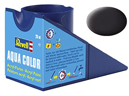 Revell - 36106 - Peinture pour Maquette - Aqua Noir Goudron Mat