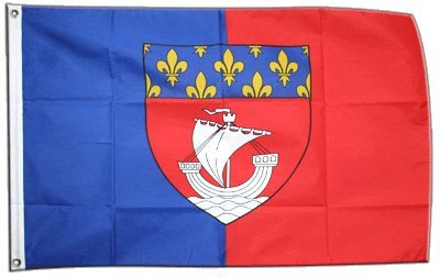 Digni Drapeau France Paris - 60 x 90 cm