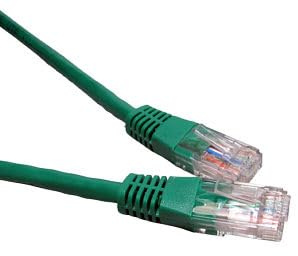 Logon FTP Cat5e 5m Green Network Cable - Network Cables (5m, RJ-45, RJ-45, Green)
