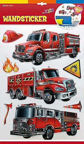 Trötsch Wandsticker Feuerwehr