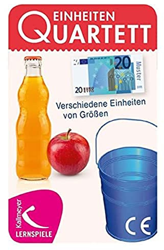 Einheiten-Quartett. Verschiedene Einheiten Von Größen