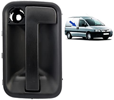 STARKIT PERFORMANCE Poignée de porte latérale compatible pour Expert 1, Jumpy 1 et Scudo (1995-2006) poignée extérieure | porte coulissante droite (côté passager) 9101G8
