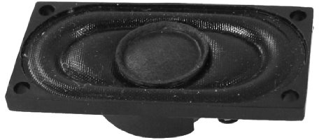 Aexit Altoparlante interno con magnete rettangolare da 40mm x 20mm Tweeter Horn 8 Ohm 2W ID: 724212