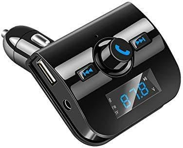 Transmetteur Bluetooth FM MP3 pour Huawei P20 Smartphone Voiture Lecteur Kit Main Libre sans Fil Musique Adaptateur Allume Cigar