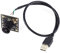 USB Camera Module, HBV-1716WA 1920 * 1080 2 Million Pixels 140° Wide Angle USB Camera Module Megapixel Mini USB Camera Module with OV2710 Chip