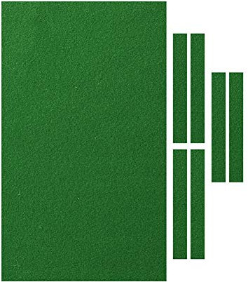 HOMYY Nappe de Billard, Nappe de Billard Accessoires de Table en Nylon Solide pour Le Sport, la Piscine, l'hôtel Professionnel (Nappe + Chiffon de Sol)