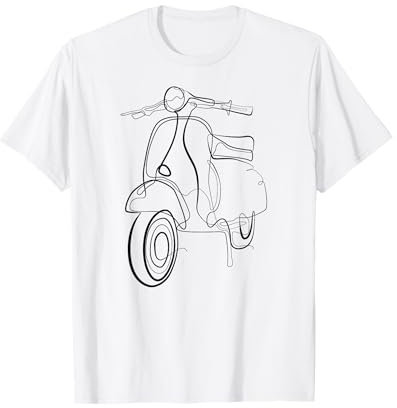 Teeladen - Retro Roller T-Shirt, Unisex, Kurzarm, Blau, S