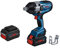 Bosch Professional 18V System BITURBO Akku Drehschlagschrauber GDS 18V-1050 H (inkl. Leiterclip, 2x ProCORE 18V 5.5Ah, Schnellladegerät GAL 1880 CV, Einlage, L-BOXXN)