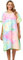 FLYILY Wickelhandtuch, Poncho mit Kapuze, leicht, Mikrofaser, Surf-Neoprenanzug, Wickeltuch mit Tasche, für Erwachsene/Kinder, Strand-Schwimmhandtuch (TieDye01, Größe L (passend für Erwachsene)