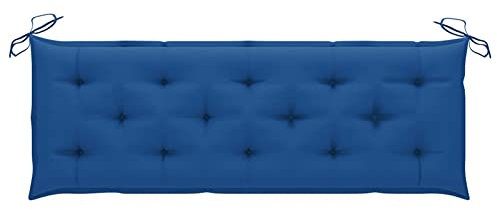 Festnight Gartenbank-Auflage Sitzkissen Bank Bankauflage Bankkissen Polsterkissen Wandkissen für Sitzbank Outdoor Sitzkissen Dunkelblau 150x50x7 cm Stoff