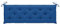 Festnight Gartenbank-Auflage Sitzkissen Bank Bankauflage Bankkissen Polsterkissen Wandkissen für Sitzbank Outdoor Sitzkissen Dunkelblau 150x50x7 cm Stoff
