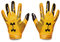 Under Armour Herren F8 American Football Handschuhe, Steeltown Gold (750)/Metallic Silver, X-Large