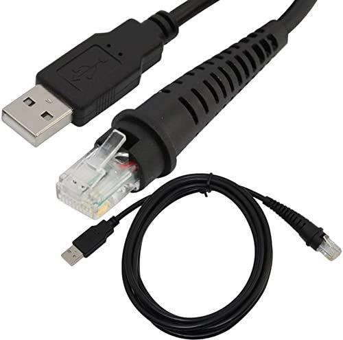 innov8 USB Cable Compatible with Honeywell Metrologic Barcode Scanners MS5145, MS7120, MS9540, MS7180, MS1690, MS9590, MS9520,MS9590i, MS3580 - (2m)